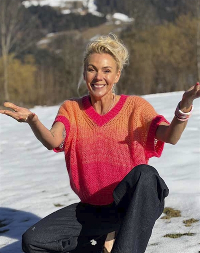 Lene Beier x Lind - LBÆble Strick - Raspberry Pink